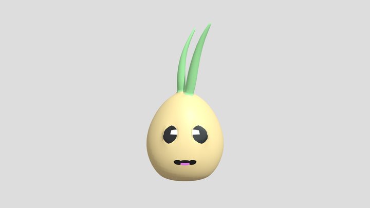Garlic boi 3D Model