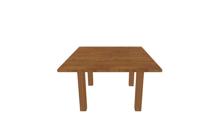 wood table 3D Model