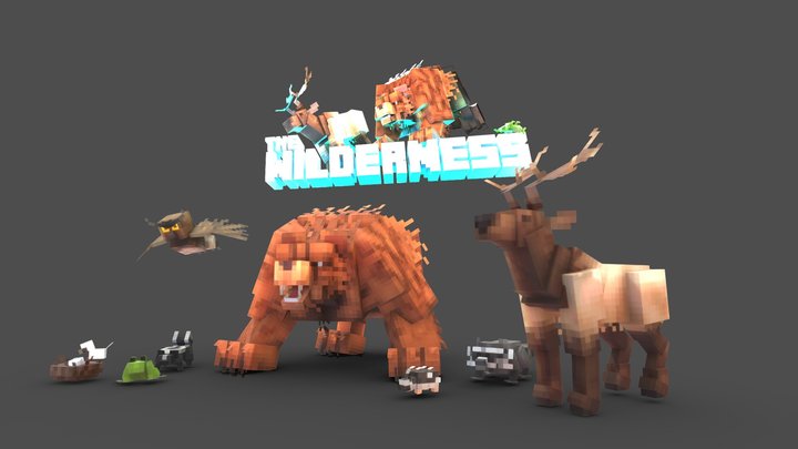 Wilderness Pack 3D Model