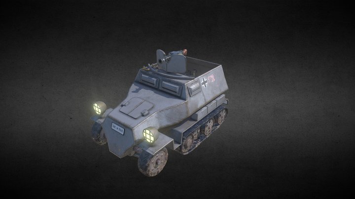 Sd.Kfz.251 3D Model