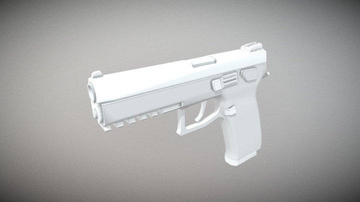 CZ P-09 Pistol [First Version] 3D Model