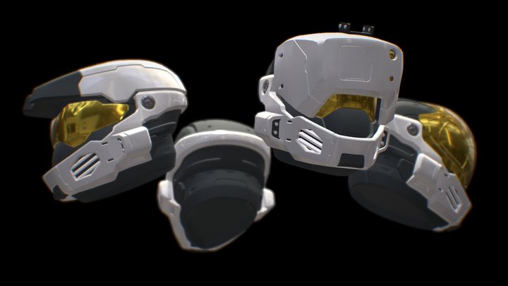 GUNGNIR MKII Helmet [FREE] 3D Model
