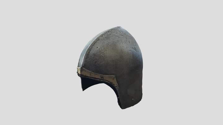 Knight Helmet 3D Model