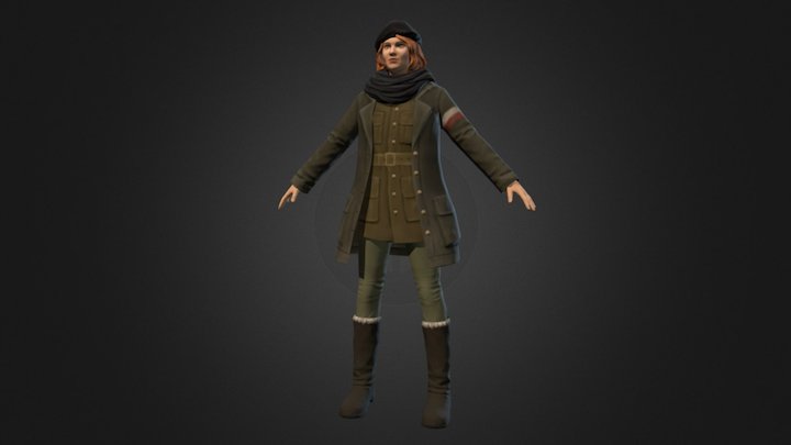 Anna - Scythe 3D Model