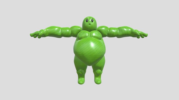 Hombre gelatina 3D Model