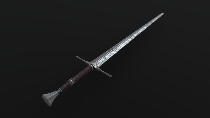 Old GDR Sword 3D Model