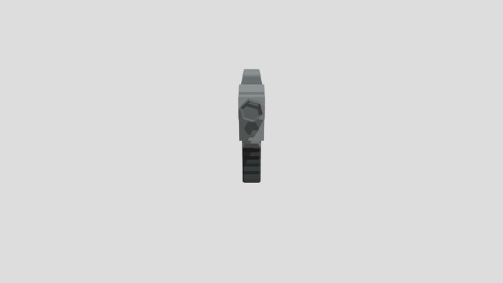 Sci-Fi Pistol 3D Model