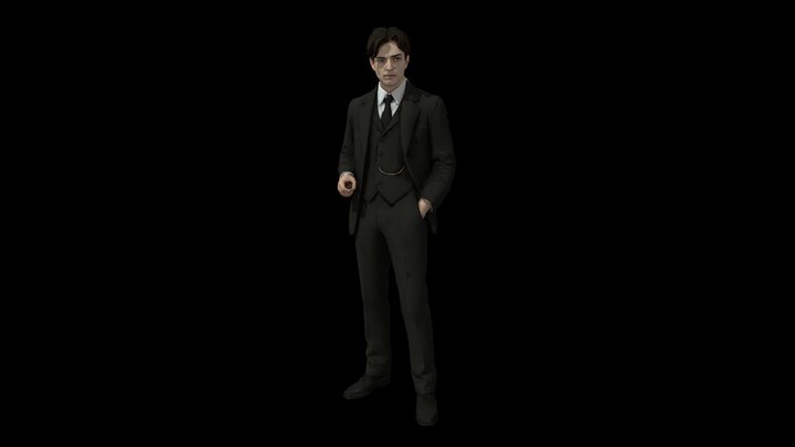 THE SOUND AND THE FURY - QUENTIN 3D Model
