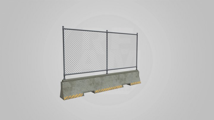 Fence 3D Model