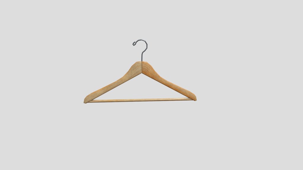 Wood Clothes Hanger