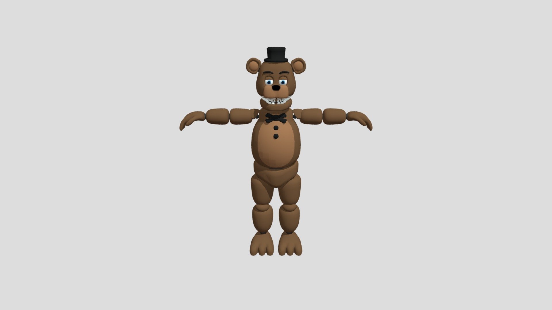 Rafa Freddy Fazbear FNAFSFM1 - Download Free 3D model by kamdezbroz ...