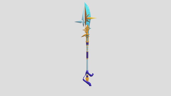 WoW Weapon - WIP Texture 3D Model