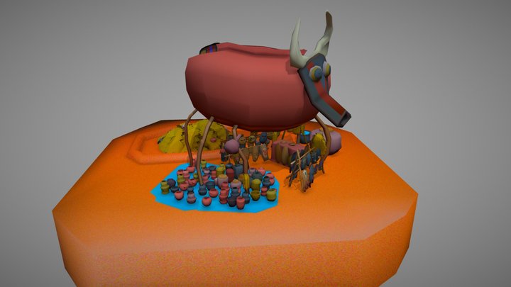1IGPE15_ Clauwers_ Sid_DAE_ Bazaar 3D Model