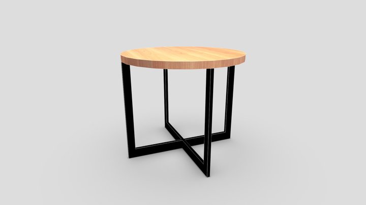 round Table 3D Model