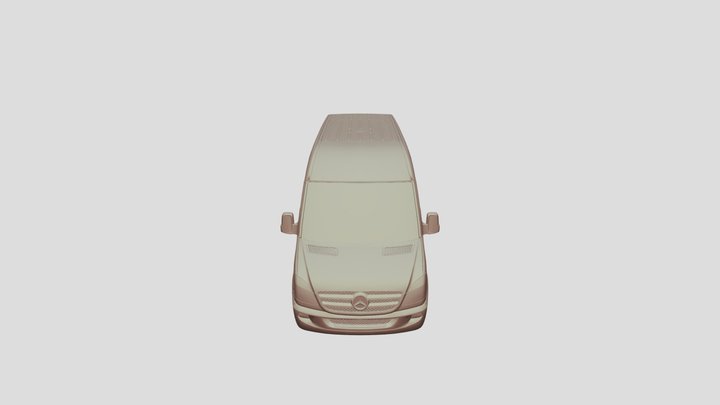 Mercedes-benz_sprinter 13 m3 3D Model