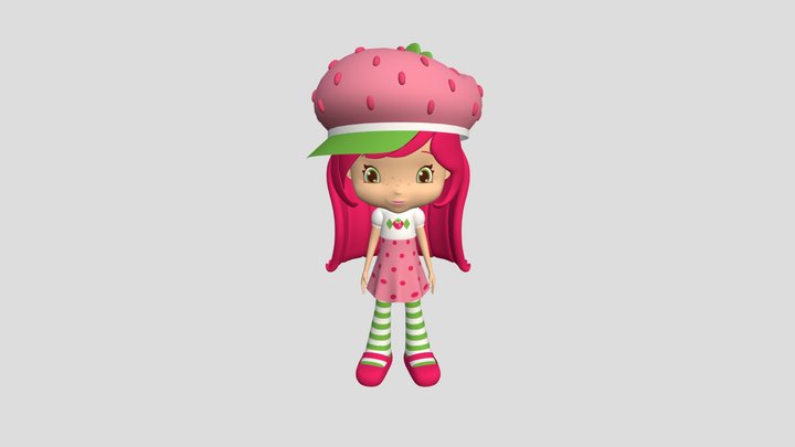 BBA Strawberry Shortcake 3D Model