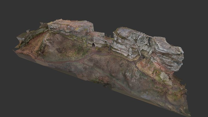 Château de Loewenstein - Photogrammétrie 3D Model