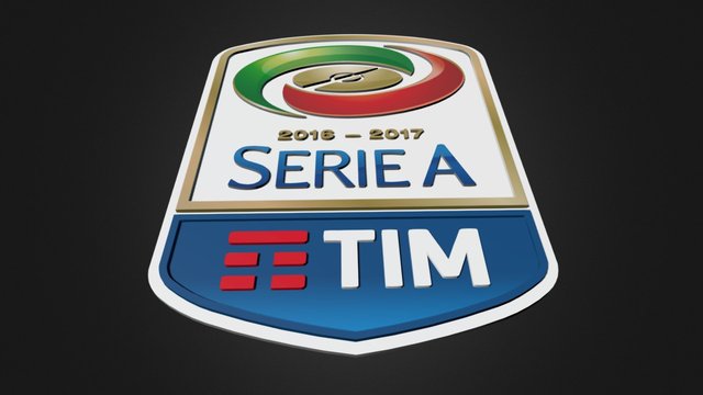 Serie A TIM 3D Model