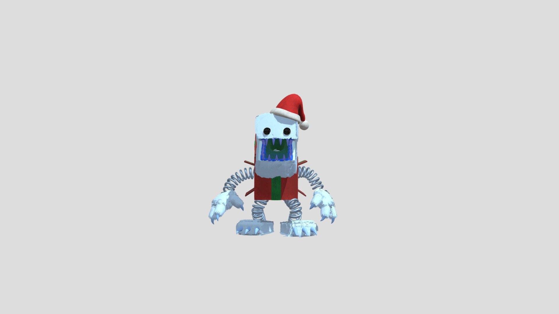 Project-playtime-boxy-boo-christmas - Download Free 3D model by