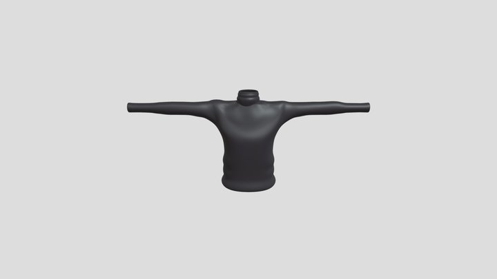 Turtle Neck | black 3D Model