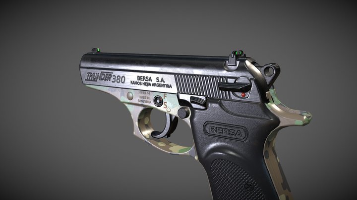 Bersa 380 3D Model