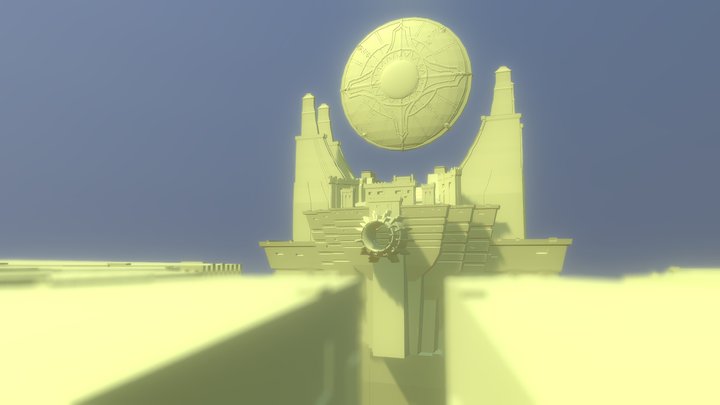 THE SUN DISC Of Shurima from league of legends 3D Model