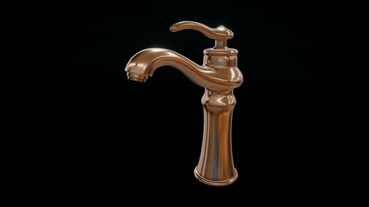 Misturador Monocomando St. Claire - B02005RG 3D Model