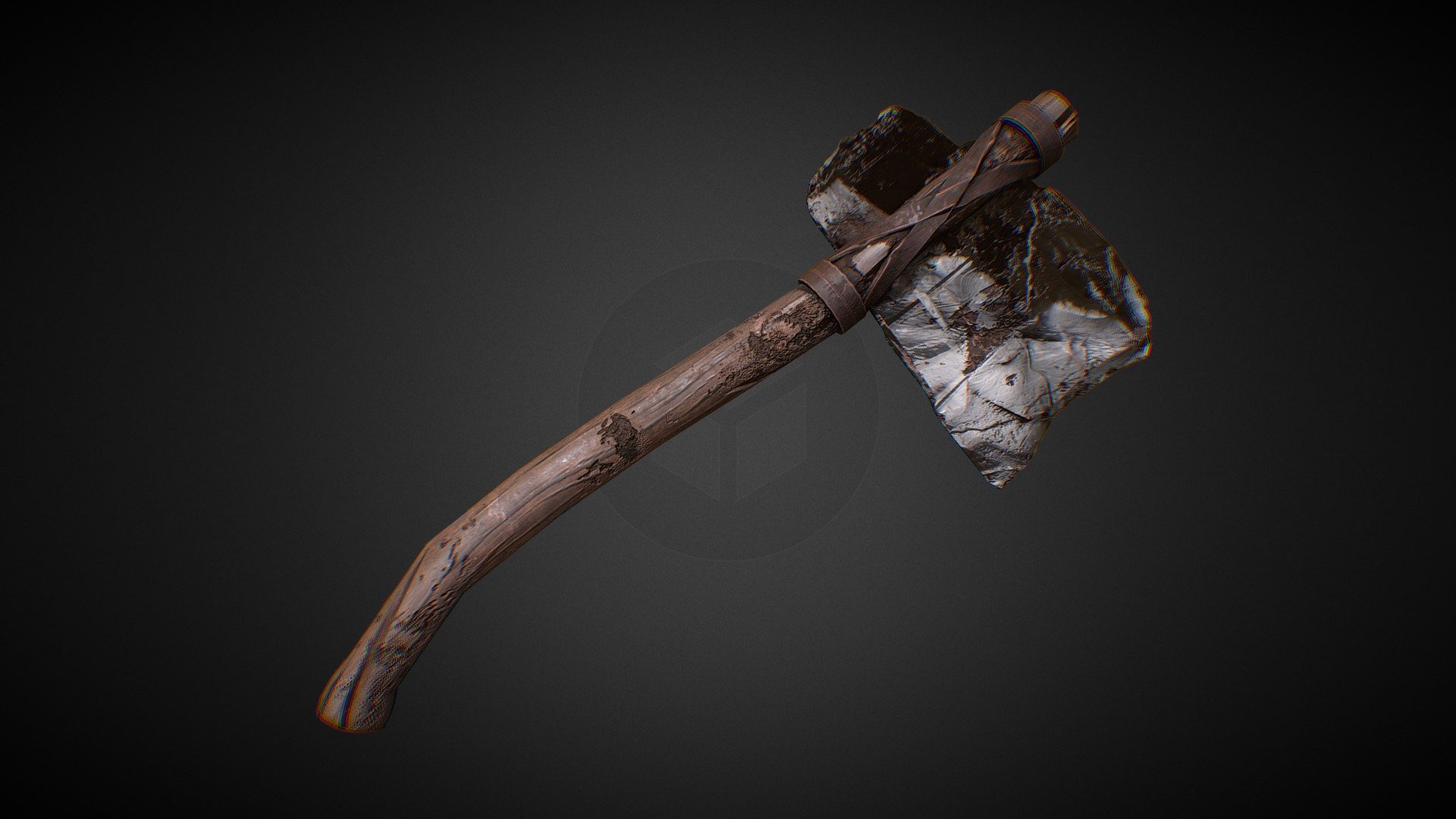 Stone Axe Download Free 3D model by skyjimtw [3b63453] Sketchfab