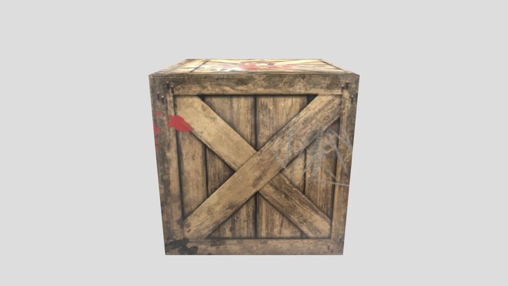 Crate-Do not Open 3D Model