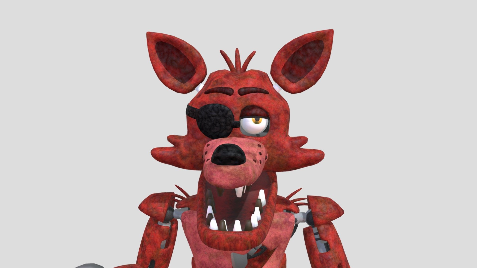 foxy-fnaf-rynfox - 3D model by foxy (@foxy999666) [3b667a2] - Sketchfab