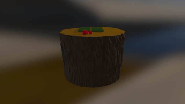 Old logo test. 3D Model