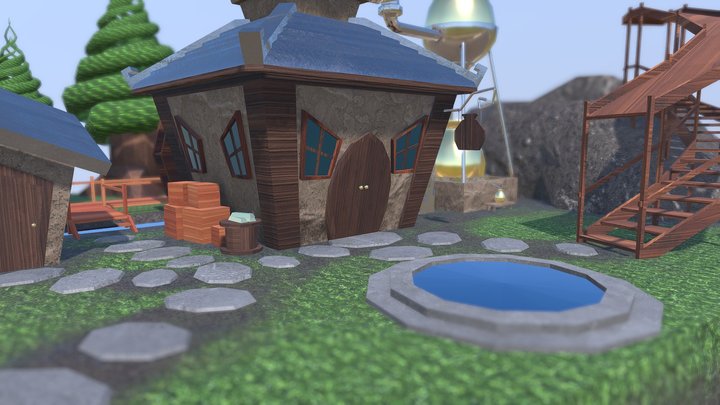 Floting Island Update 3D Model