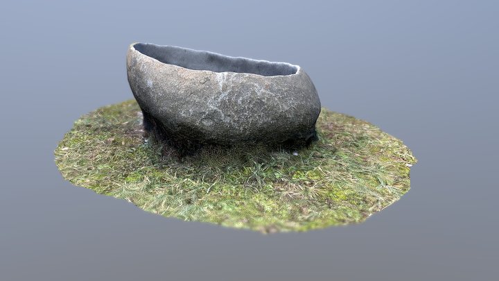 Gartentrog 3D Model