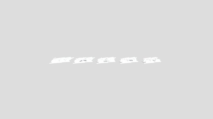 9Z Antwerp 2022 Major Pendants 3D Model