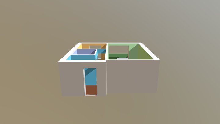 AR Flat 3D Model