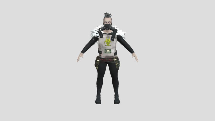 Raider Model 3D Model