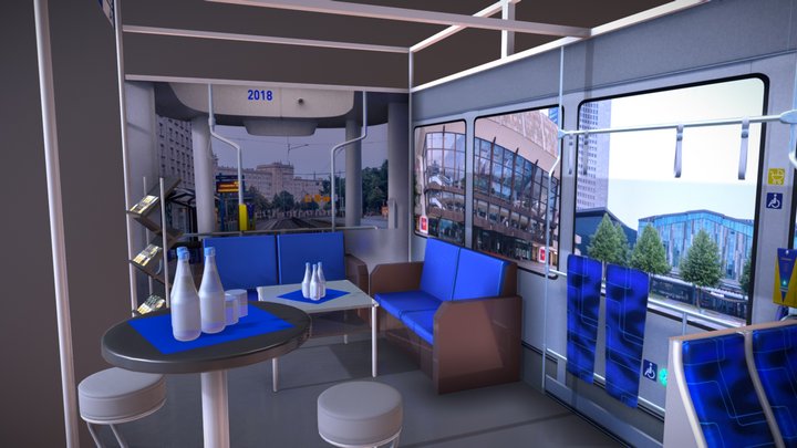 Messestand Innotrans 2018 3D Model