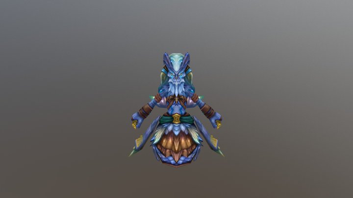 Mermaid 3D Model