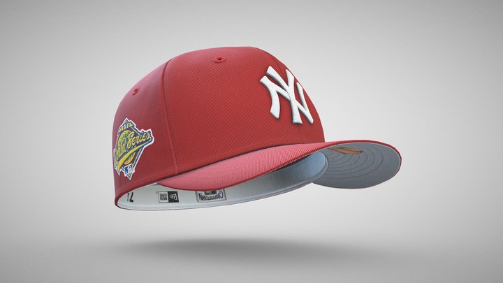 New York Yankees New Era Cap 3D model