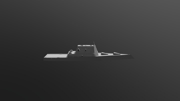 DFNM Zumwalt 3D Model