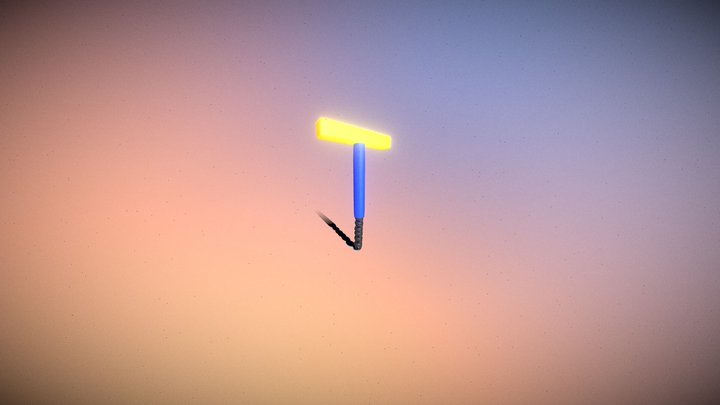 Yeeps pogostick 3D Model