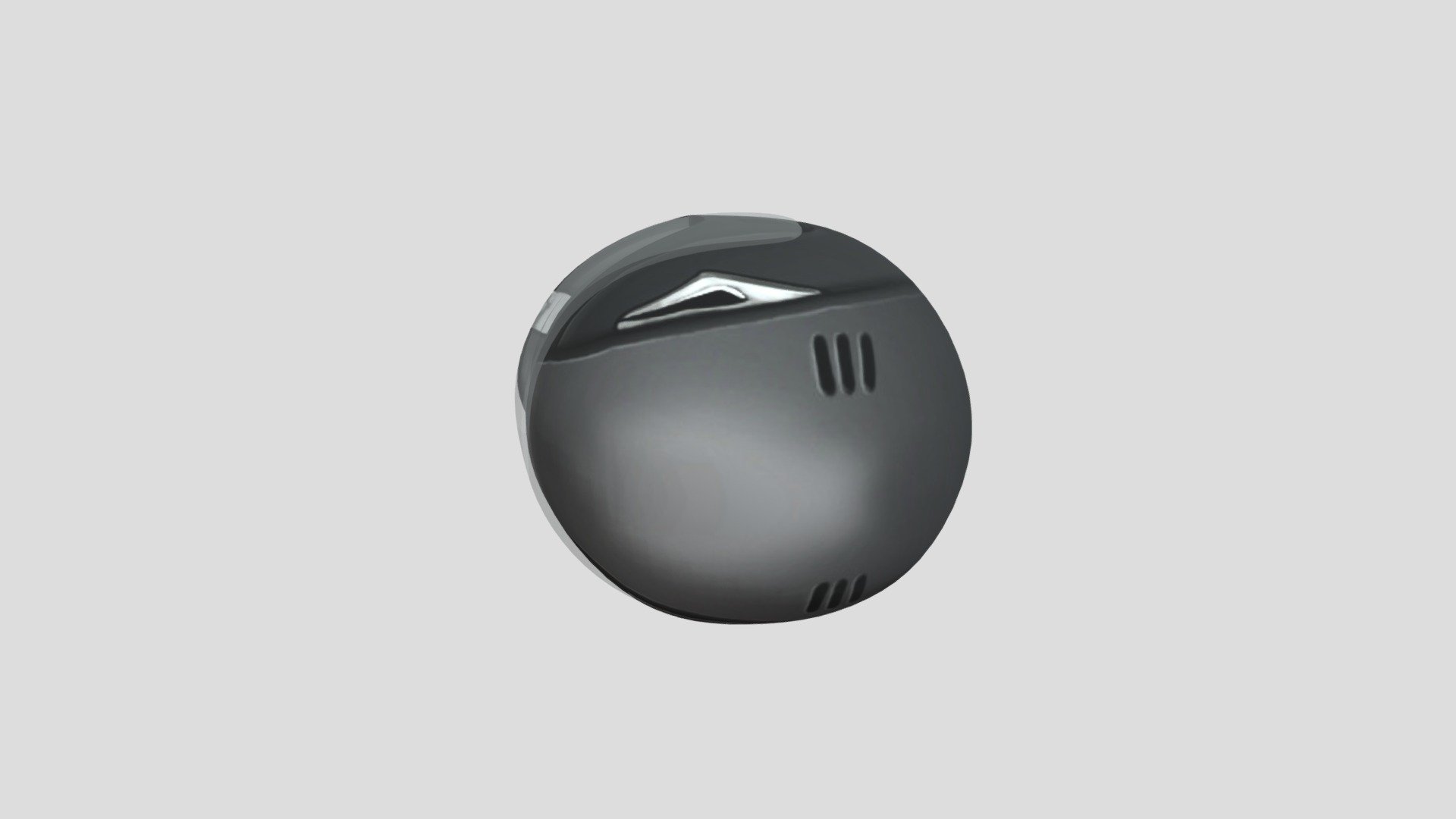 Can one wear AirPods inside a motorcycle helmet? 3D model by