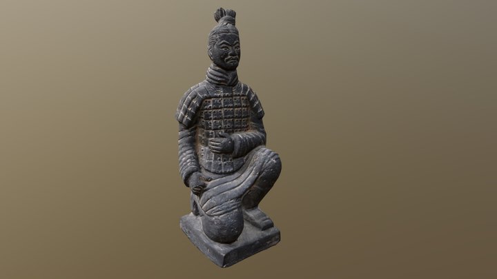 Terracotta warrior 3D Model