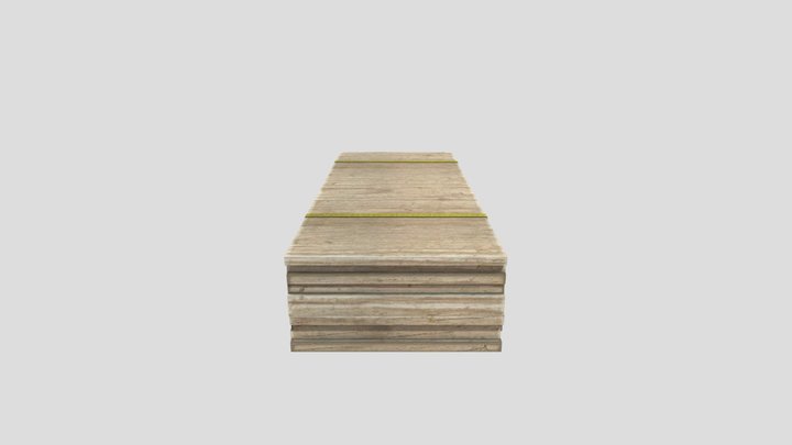 Wooden Planks 3D Model