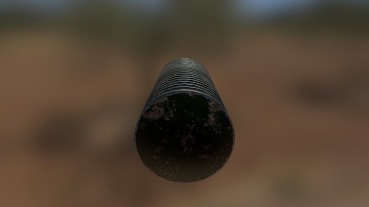 Sewer Pipe 3D Model