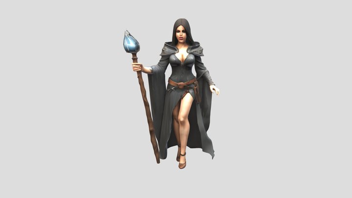 Seloria The Shadow Enchantress – Modello 3D gratuito STL