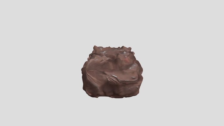 Chocolate with Nuts 3D Model