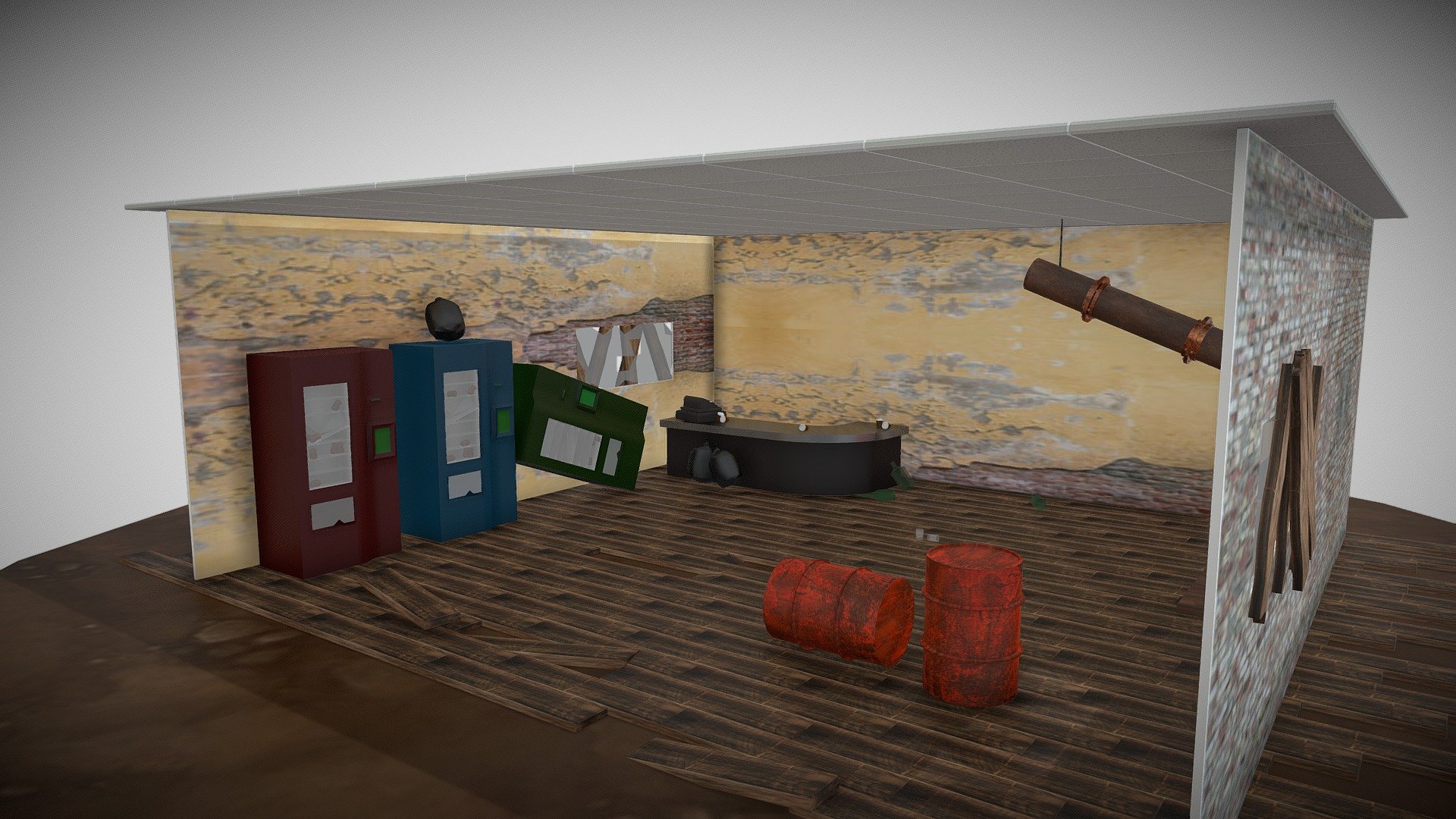 Apocalyptic shop Model