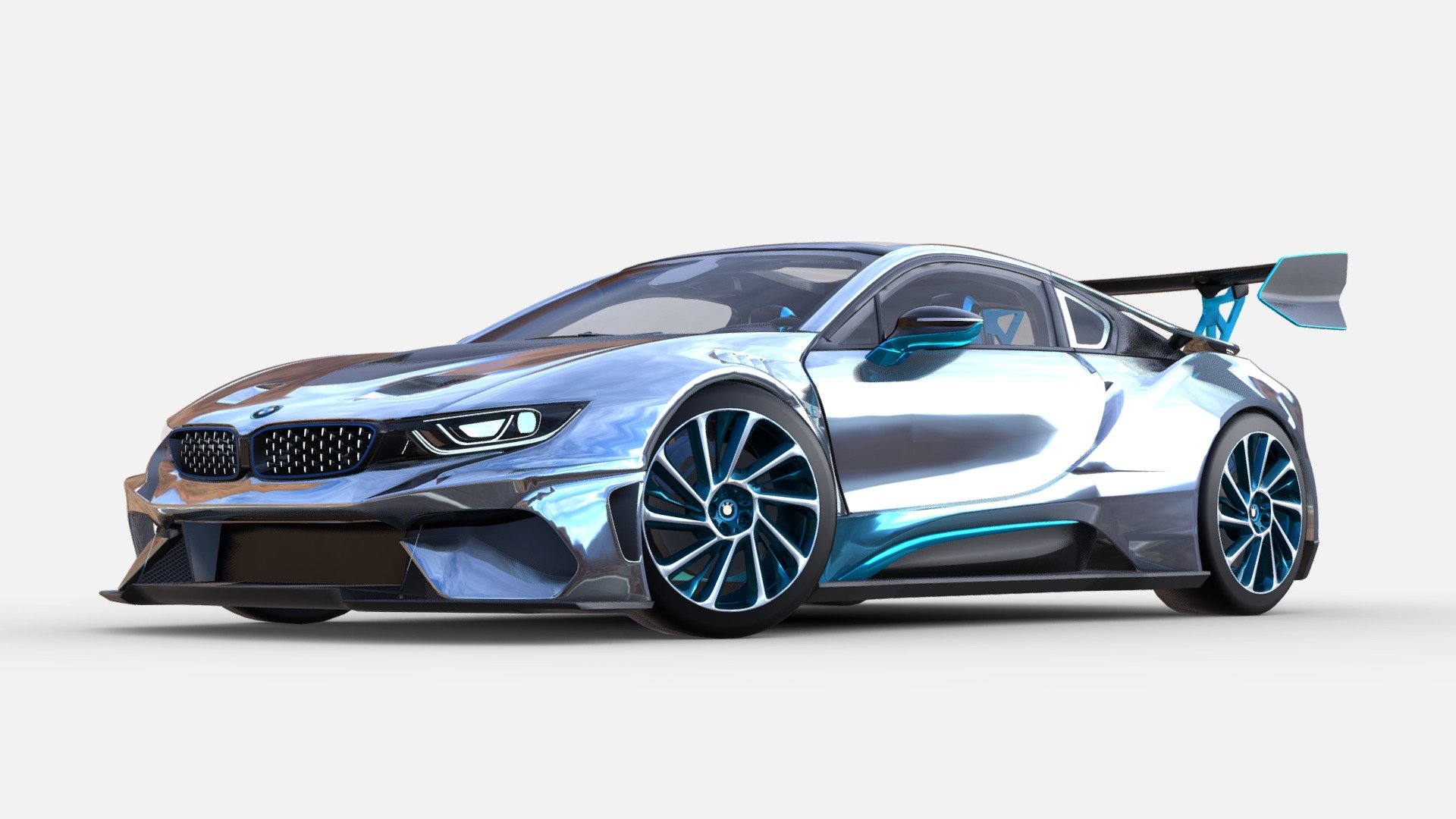 3d Model Tuning BMW I8 - Buy Royalty Free 3D model by zizian [3b6f0ef ...