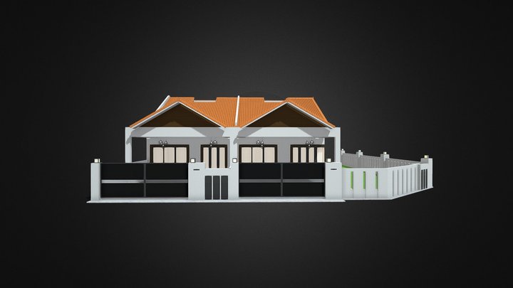 TAMAN MOLEK 2, Parit Pecah, Muar 3D Model